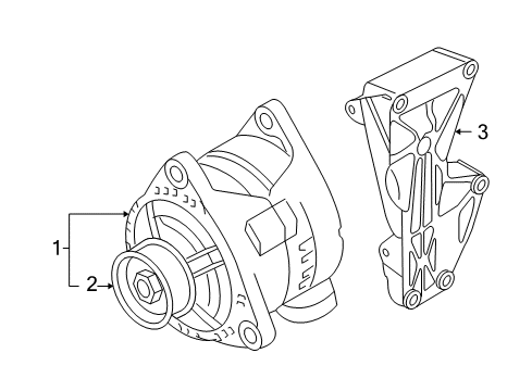 2004 Audi S4 Alternator