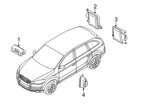 2015 Audi allroad Electrical Components