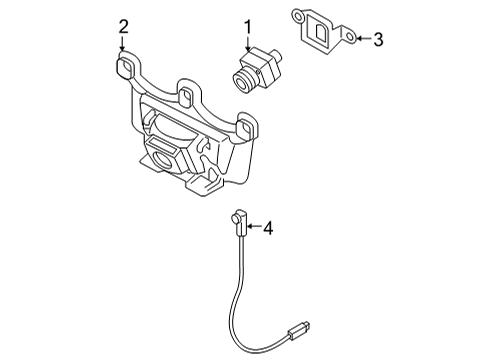 2021 Audi RS6 Avant Electrical Components - Front Bumper