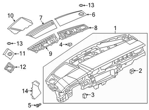 2022 Audi A6 allroad Instrument Panel