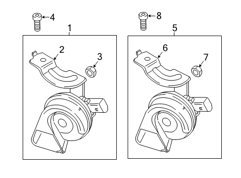 2018 Audi TT RS Quattro Horn