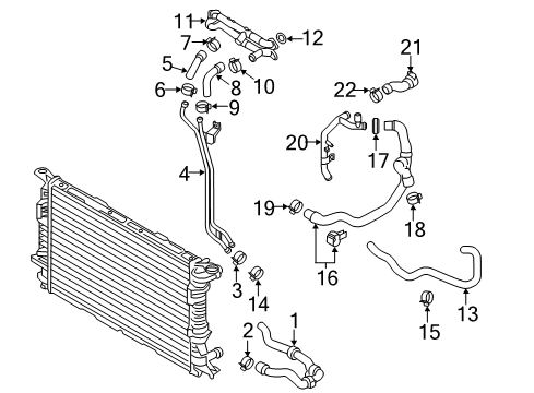 2015 Audi S4 Intercooler