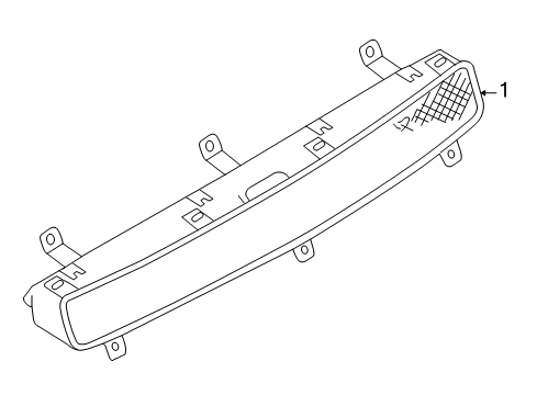 2004 Audi S4 High Mount Lamps