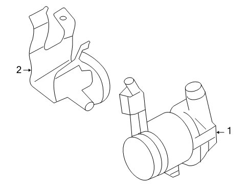 2007 Audi A8 Quattro Water Pump