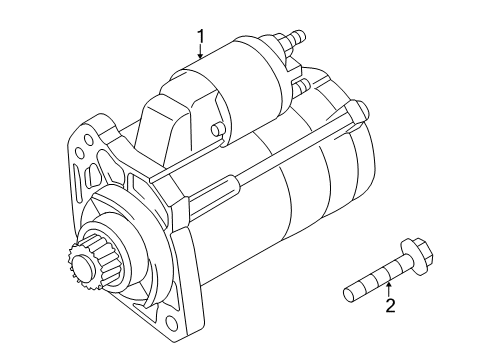 2007 Audi A8 Quattro Starter