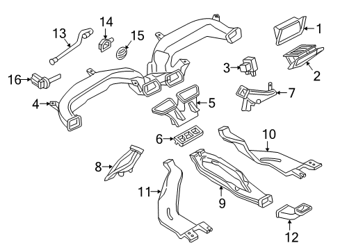 2017 Audi Q3 Quattro Ducts