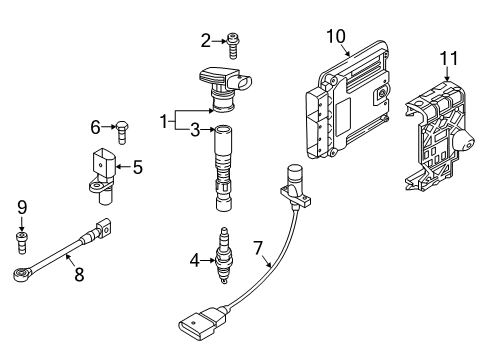 2018 Audi TT RS Quattro Ignition System