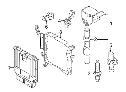 2022 Audi S5 Ignition System