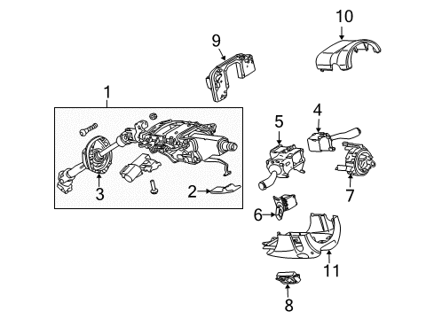 2009 Audi Q7 Cruise Control System