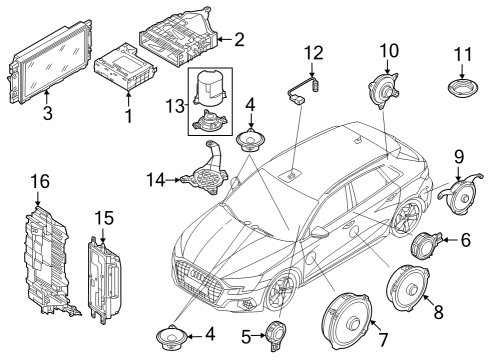 2023 Audi RS3 Sound System