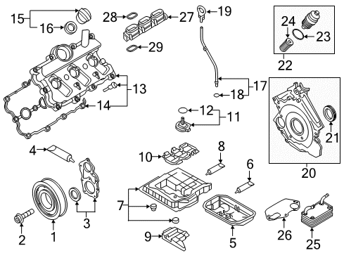 2018 Audi A6 Quattro Intake Manifold