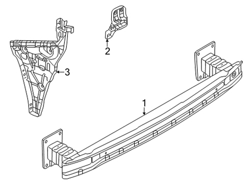 2024 Audi A3 Bumper & Components - Rear