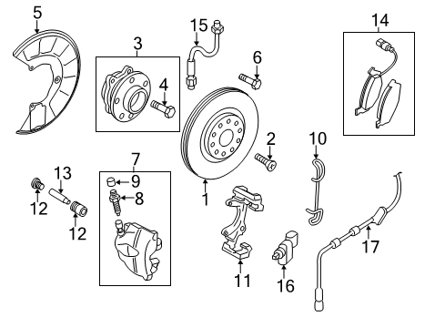 2010 Audi TT Quattro Anti-Lock Brakes