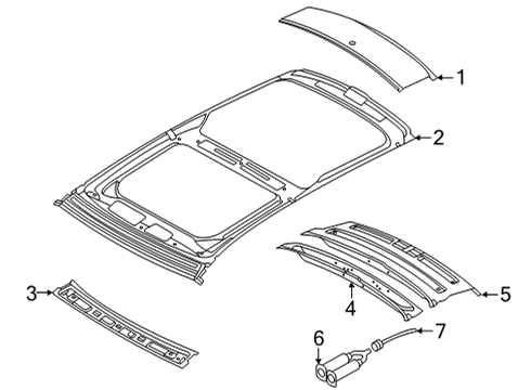 2022 Audi A6 allroad Roof & Components