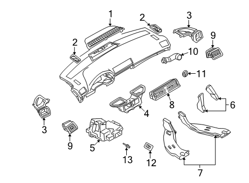 2006 Audi A4 Quattro Ducts