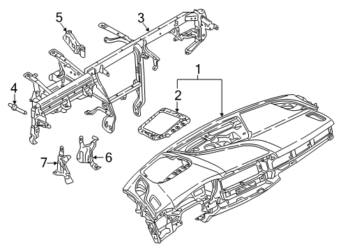 2017 Audi A4 allroad Cluster & Switches, Instrument Panel