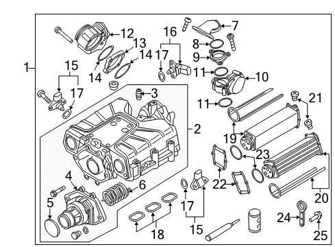 2013 Audi Q7 Intake Manifold