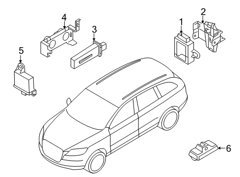 2013 Audi Q7 Tire Pressure Monitoring