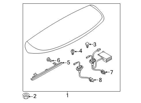 2022 Audi Q3 Rear Spoiler