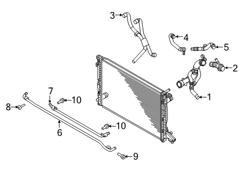 2022 Audi S6 Hoses & Lines