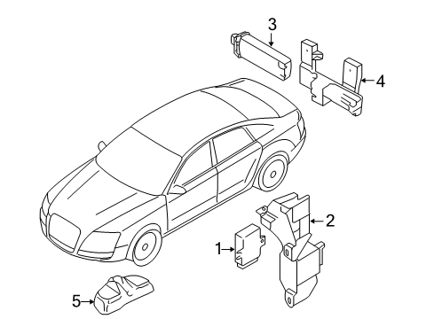 2006 Audi A4 Quattro Tire Pressure Monitoring