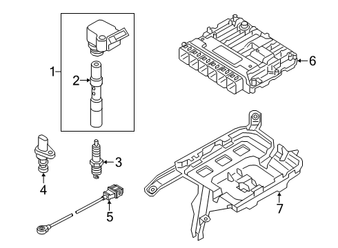 2020 Audi A6 Quattro Ignition System