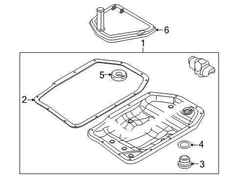 2010 Audi Q7 Transaxle Parts