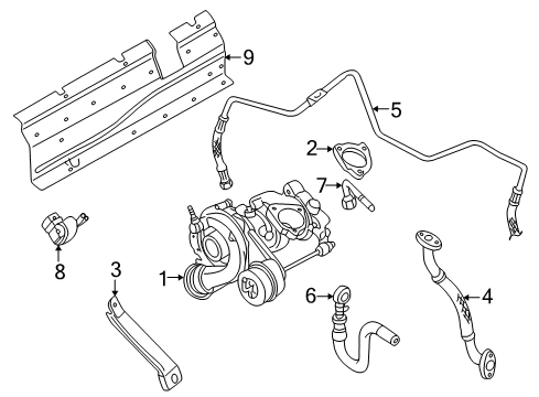 1998 Audi A4 Quattro Turbocharger