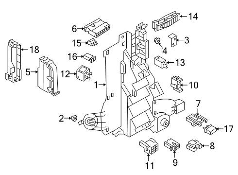 2020 Audi A8 Quattro Fuse & Relay