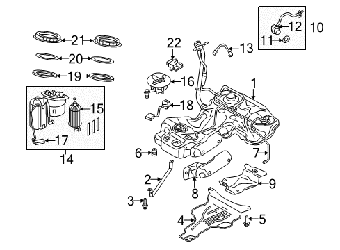 2010 Audi A4 Quattro Fuel Supply