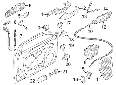 2023 Audi RS3 Front Door