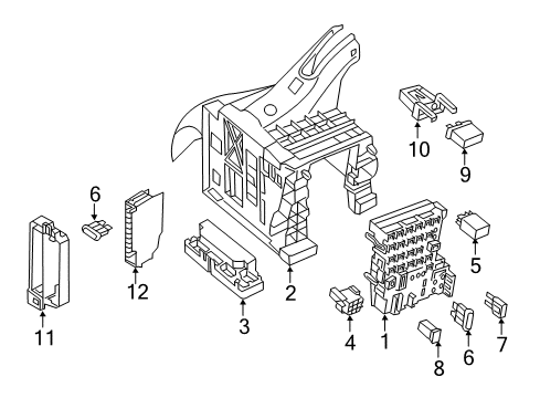 2015 Audi A3 Fuse & Relay