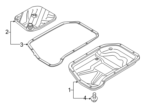 2014 Audi A4 Transaxle Parts