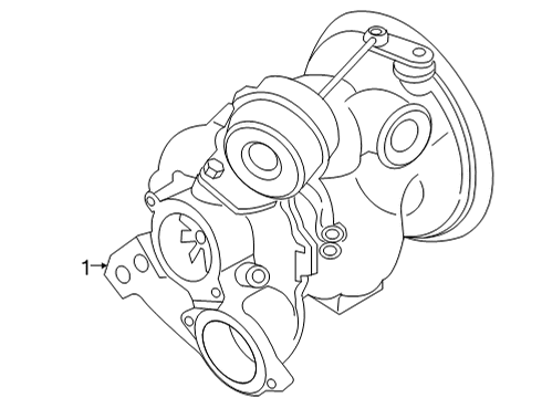 2023 Audi Q7 Exhaust Manifold