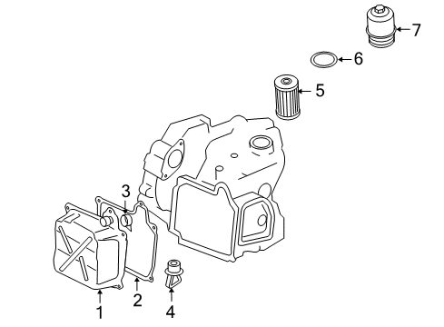 2010 Audi A3 Transaxle Parts