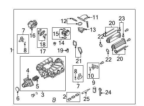 2014 Audi Q5 Intercooler