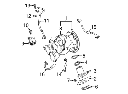 2021 Audi S4 Turbocharger