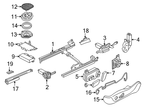 2018 Audi RS7 Lumbar Control Seats