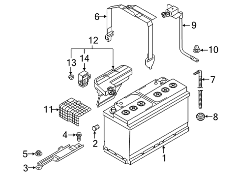 2021 Audi RS6 Avant Battery