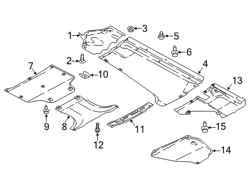 2022 Audi Q5 Under Cover & Splash Shields