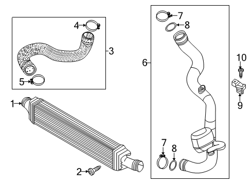 2023 Audi A5 Quattro Intercooler