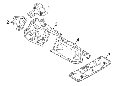 2022 Audi Q5 Heat Shields