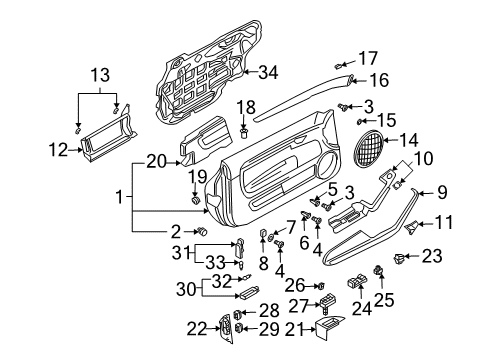 2004 Audi S4 Door & Components