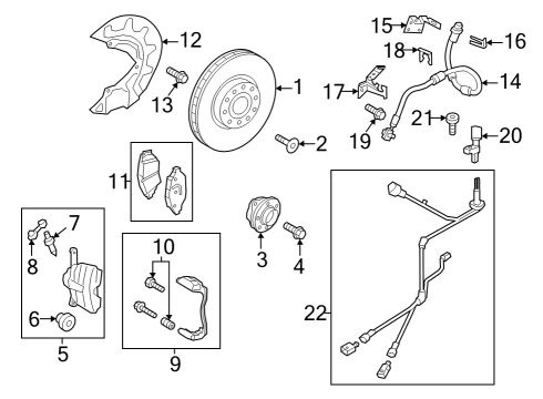 2022 Audi Q3 Anti-Lock Brakes