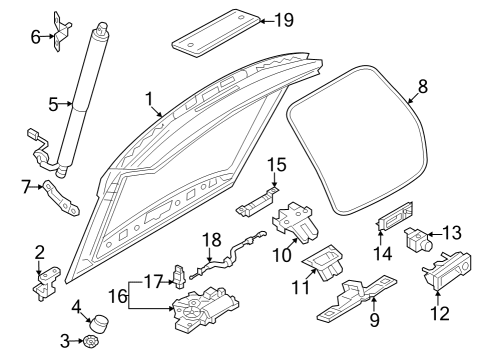 2024 Audi Q4 e-tron Gate & Hardware