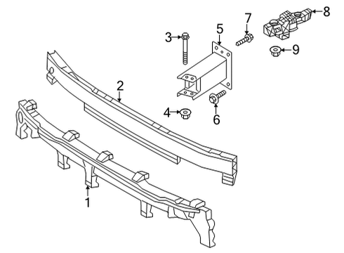 2022 Audi Q5 Bumper & Components - Front