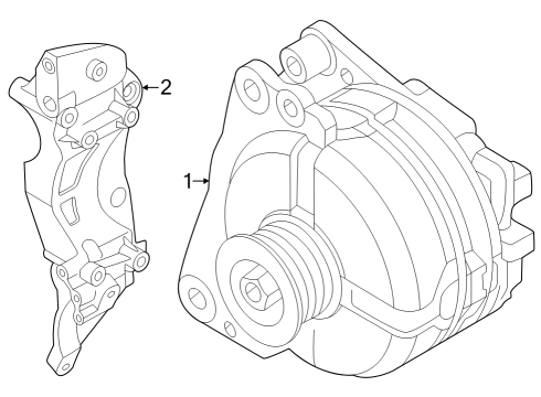 2023 Audi RS3 Alternator