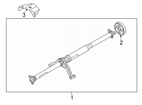 2018 Audi TT RS Quattro Drive Shaft - Rear