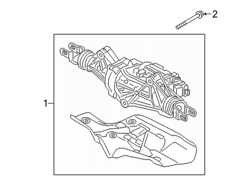 2020 Audi A6 allroad Steering Gear