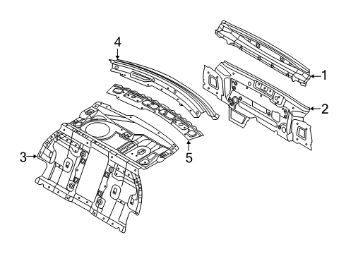 2020 Audi A8 Quattro Rear Body